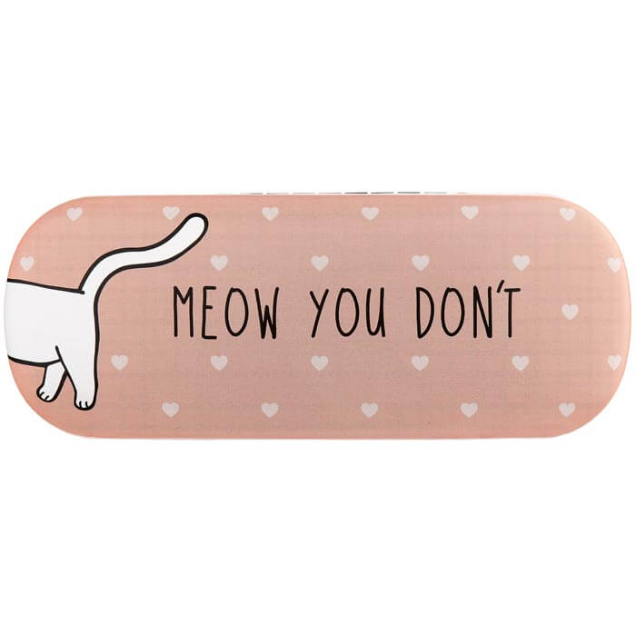 Cutie Cat Meow You See Me Glasses Case