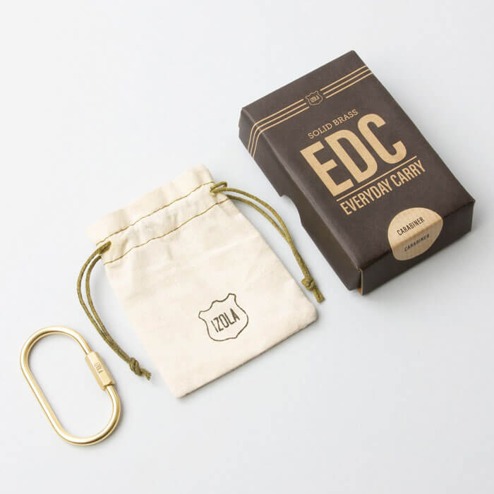 Brass Carabiner