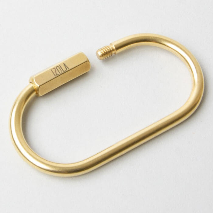 Brass Carabiner