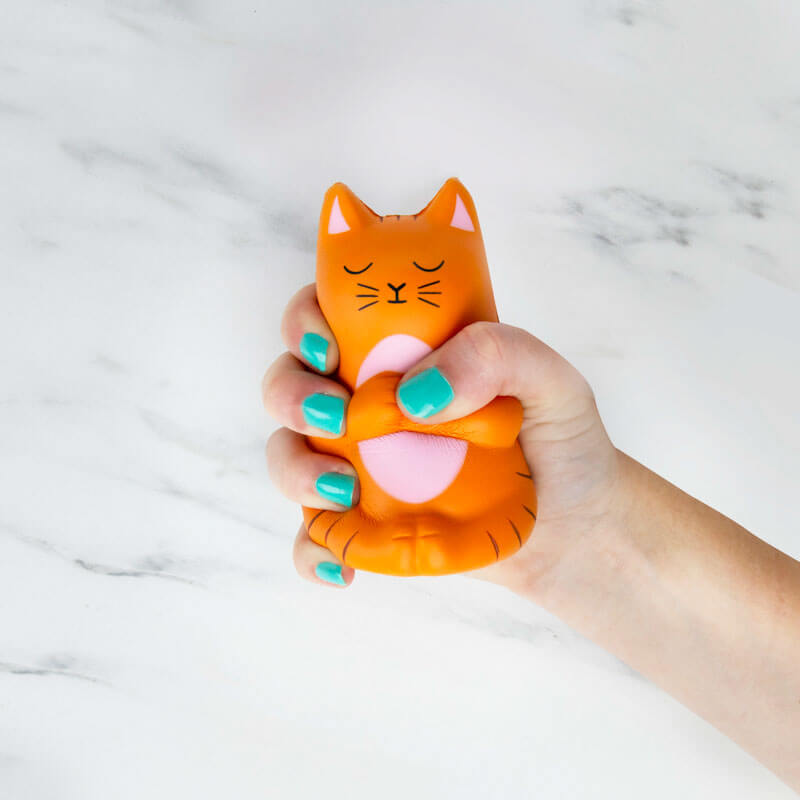 Meow-detation Stress Toy