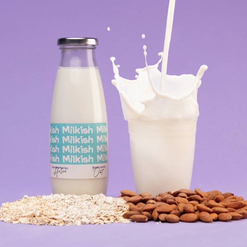 Milkish - Mandel & Hafer-Drink Set