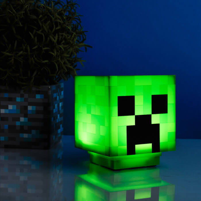 Minecraft Creeper Lampe