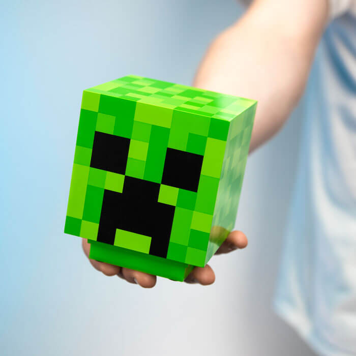 Lampe Creeper Minecraft