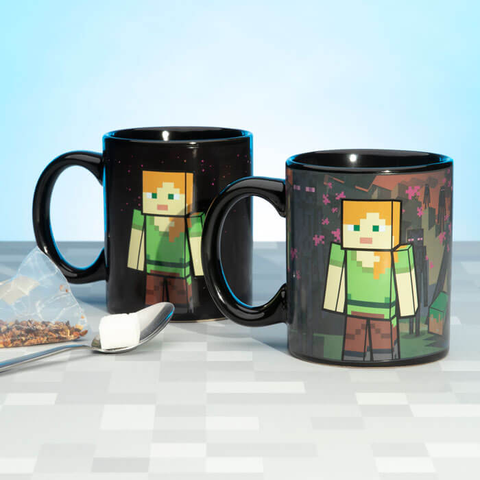 Tazza Termosensibile Minecraft Enderman - Gadgets, Idee regalo originali