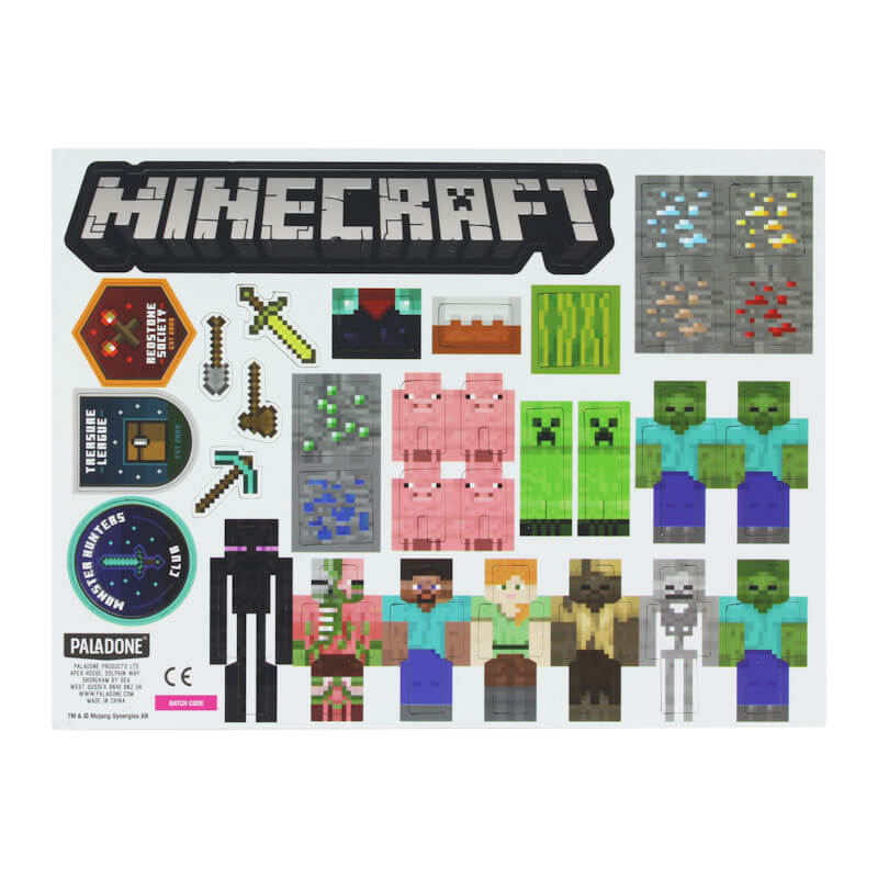 Minecraft Build a Level Magnet Set