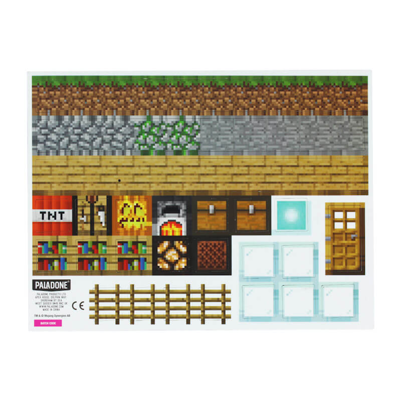 Minecraft Build a Level Magnet Set