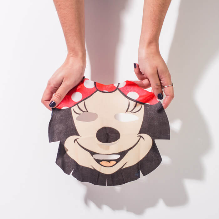 Minnie Maus Gesichtsmaske