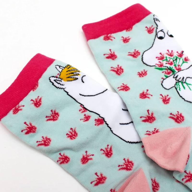 Mumins Blumenstrauss-Socken