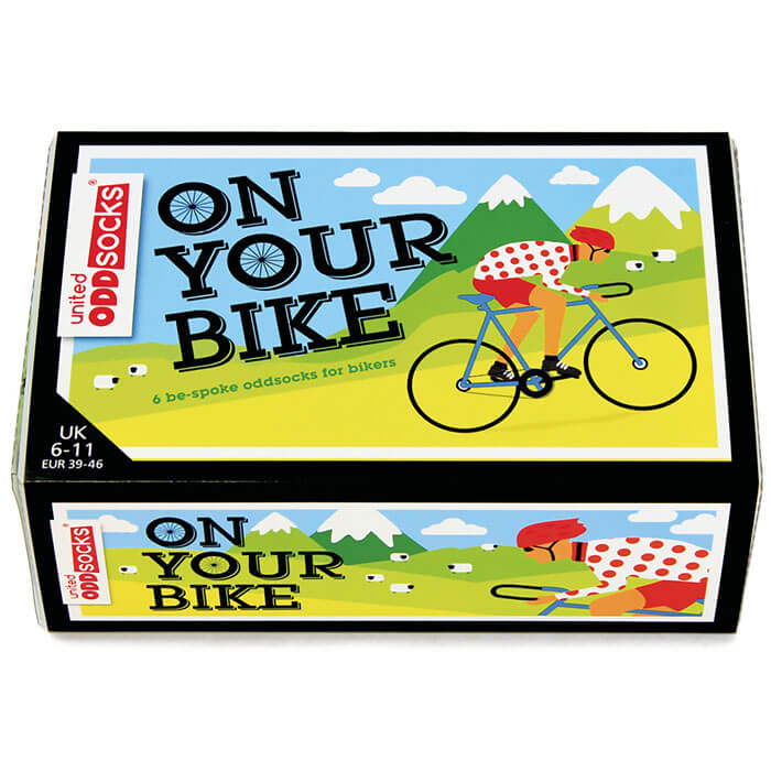 On Your Bike Socken-Geschenkset