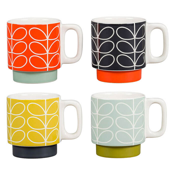 Orla Kiely Stapelbare Espressotassen