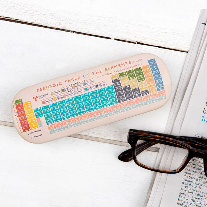 Periodic Table Glasses Case