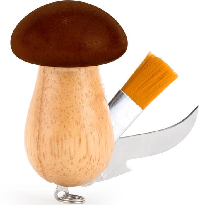 Mushroom Tool Keychain