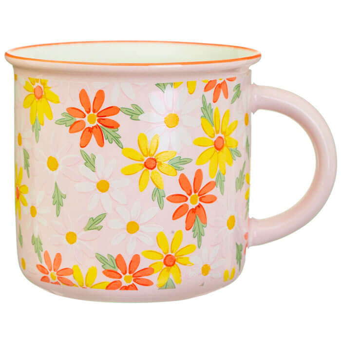 Pink Daisy Mug
