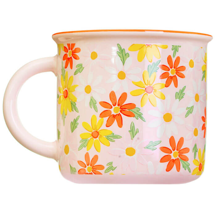 Pink Daisy Mug