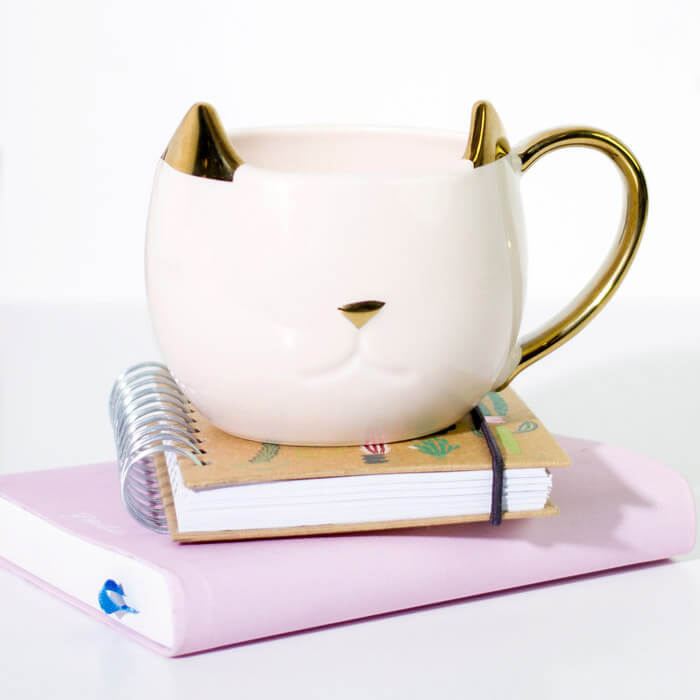 Tasse Doree Chat Gadgets Et Cadeaux Originaux Tasse Doree Chat Gadgets Et Cadeaux Originaux