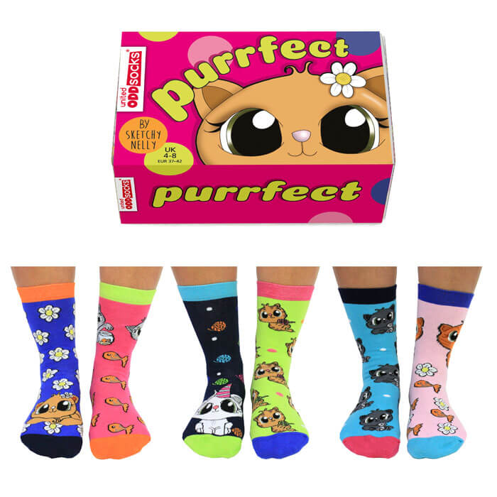 Purrfect Socken-Geschenkset