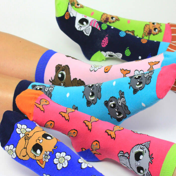 Purrfect Socken-Geschenkset