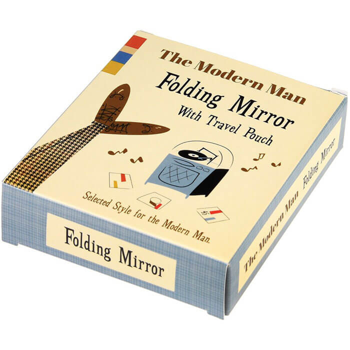 Modern Man Travel Shaving Mirror