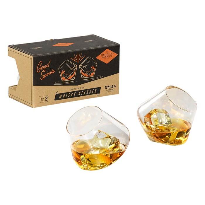 Bicchieri da Whisky Rotanti