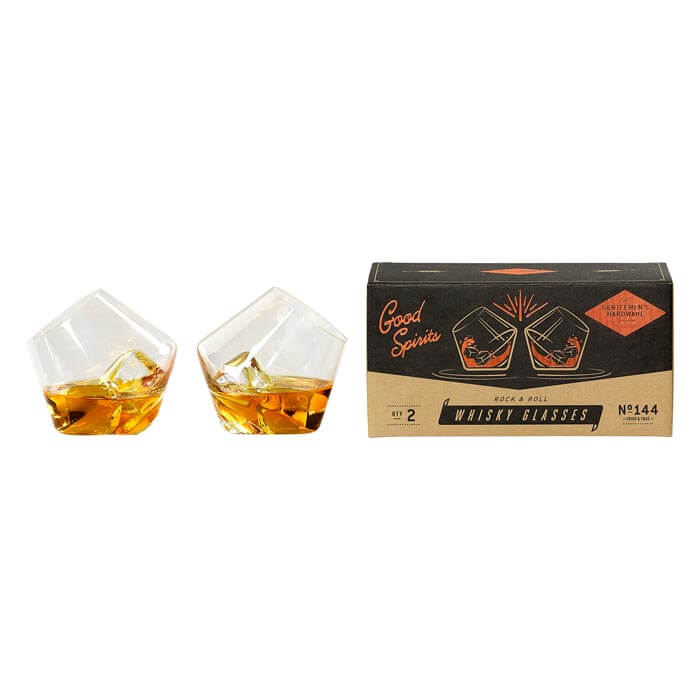 Bicchieri da Whisky Rotanti