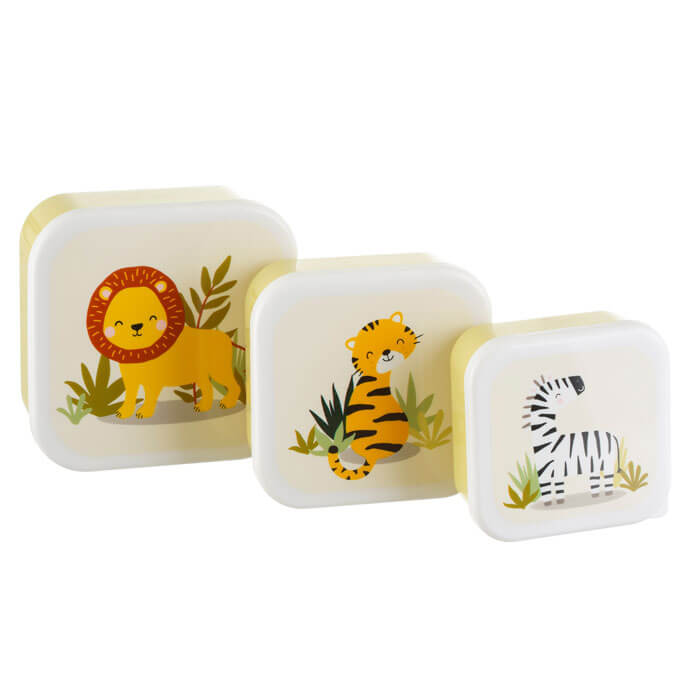 Safari Lunch Boxes - Set