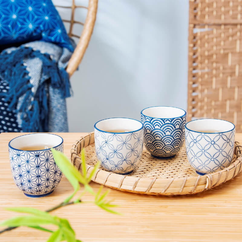 Sashiko Cup Set