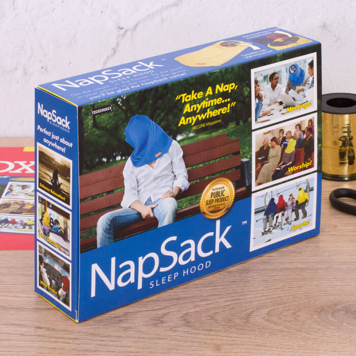 Finta Scatola Regalo Nap Sack