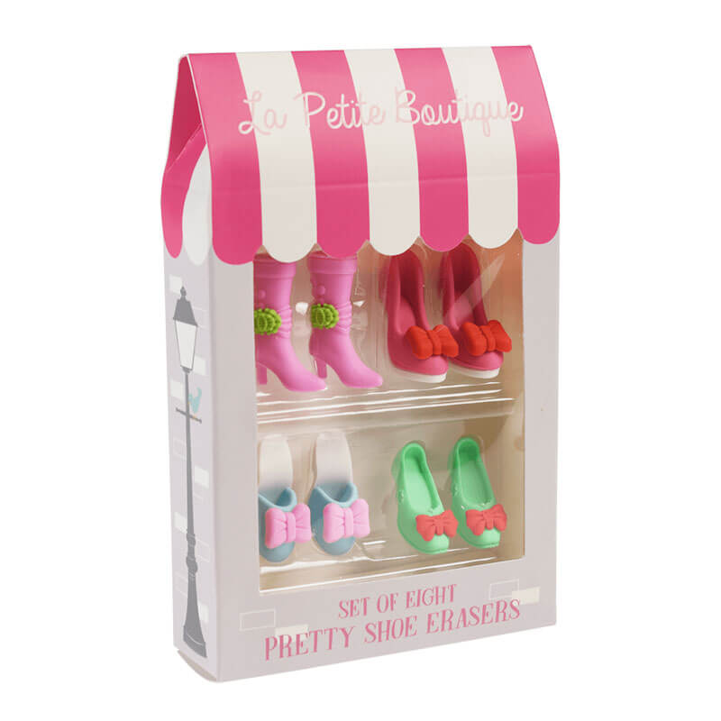 Pretty Shoe Erasers
