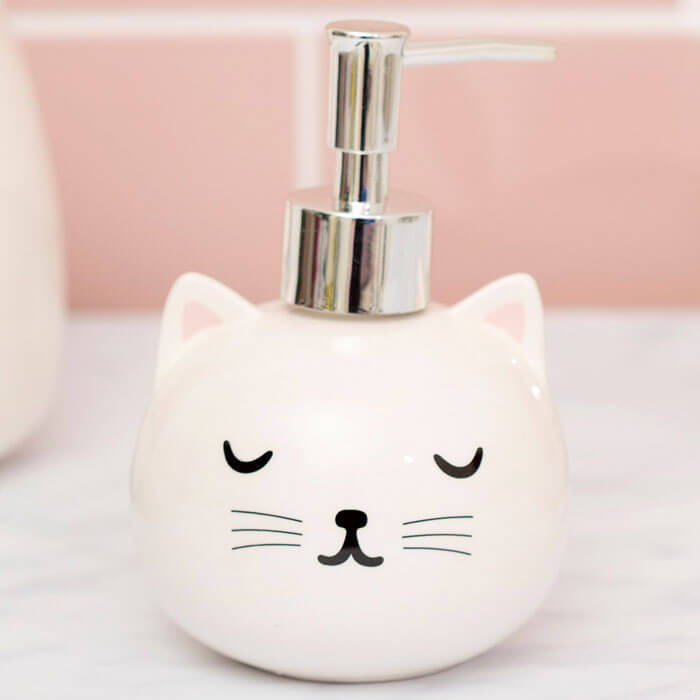 Dispenser per Sapone Liquido Gatto