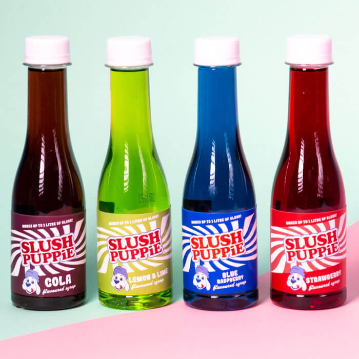 SLUSH PUPPiE Zero Sugar 4 Pack Syrup