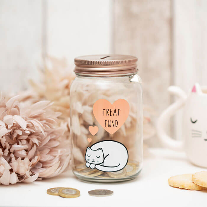 Cutie Cat Money Jar