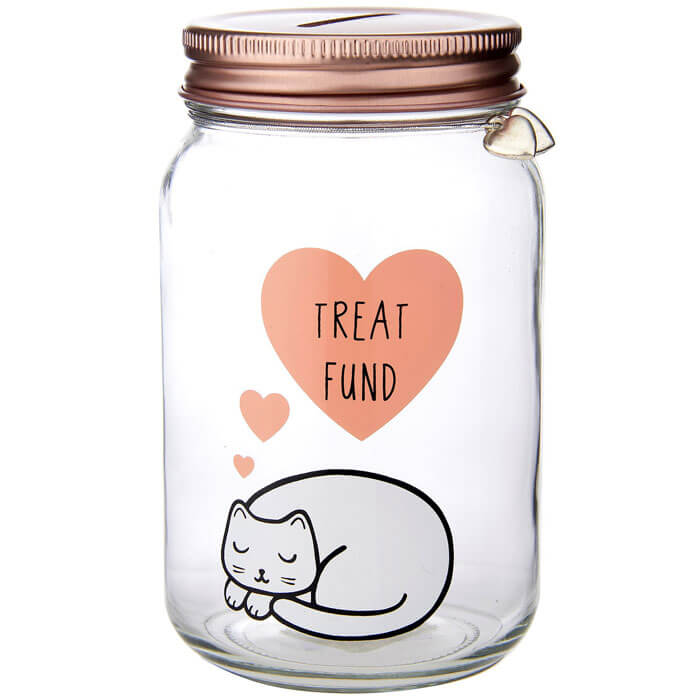 Cutie Cat Money Jar