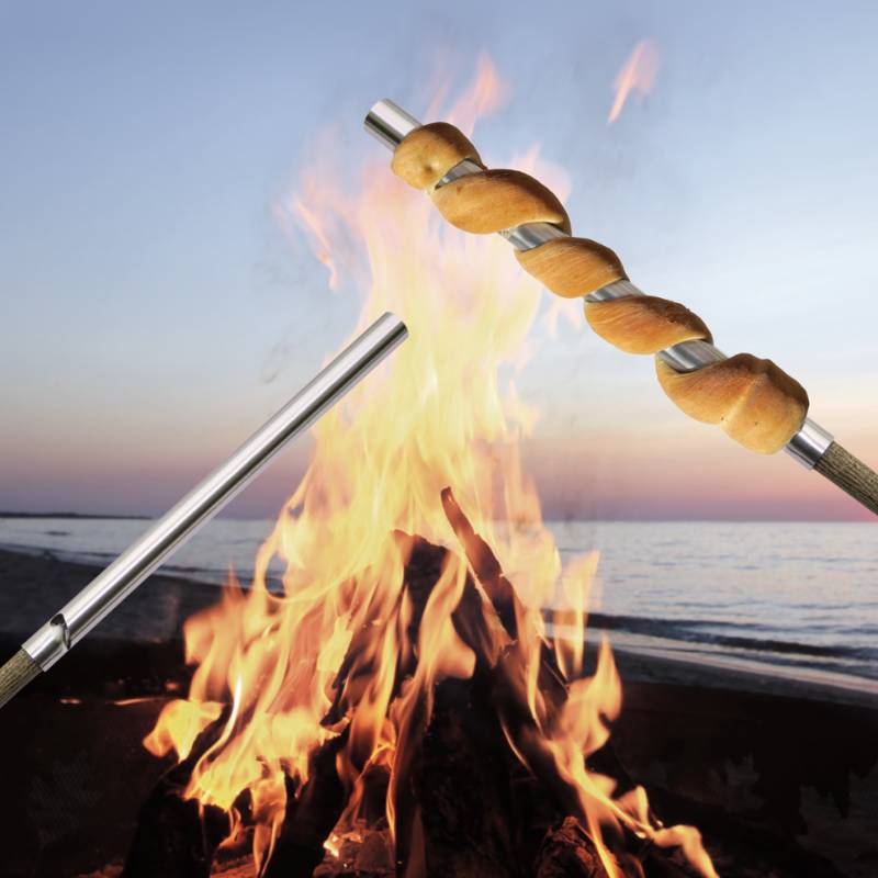 Tubo da Barbecue per Pane Attorcigliato