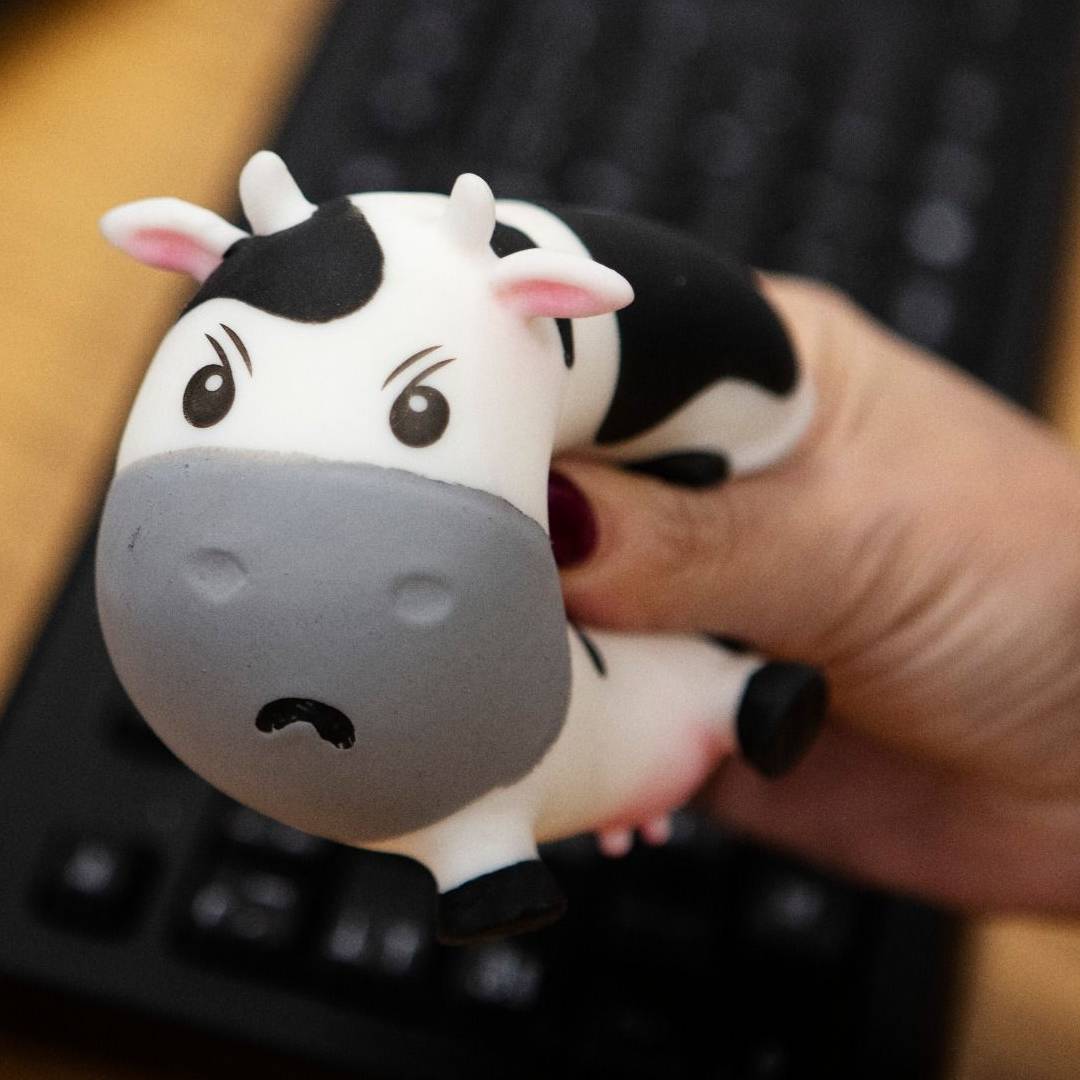 Moody Cow Stressball