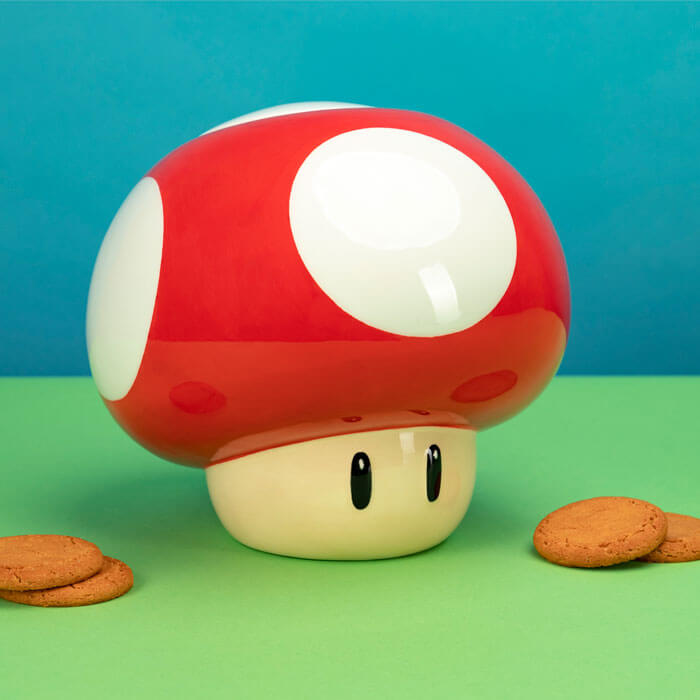 Super Mushroom Cookie Jar