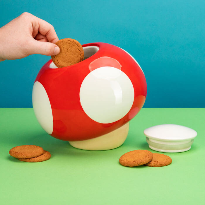 Super Mushroom Cookie Jar