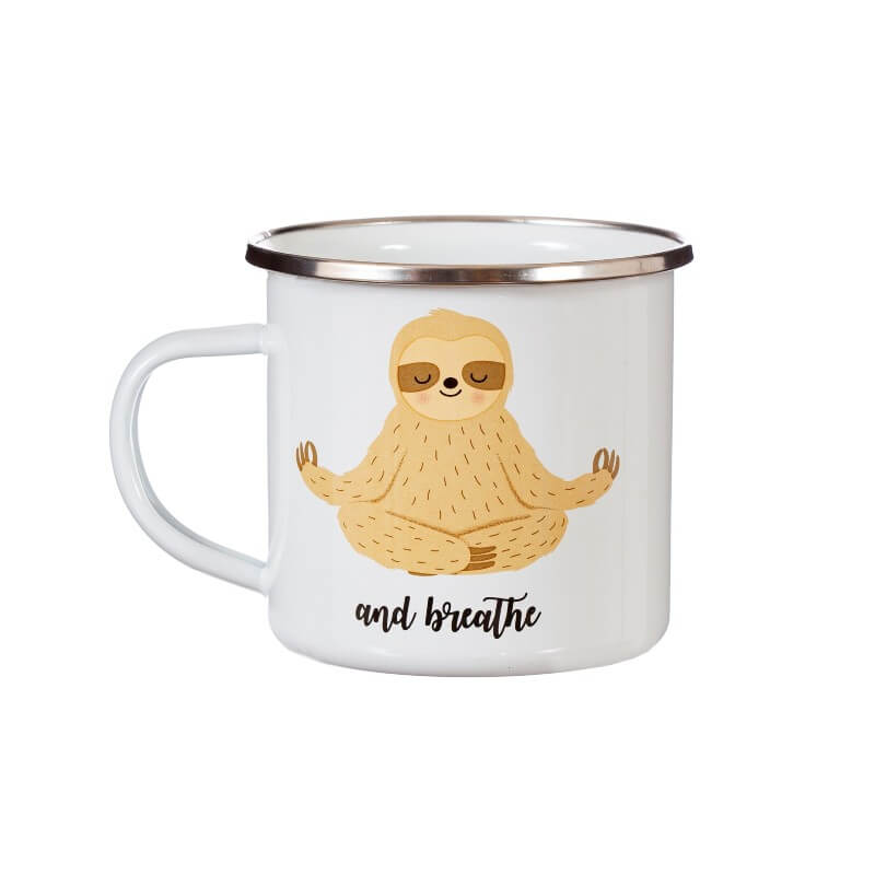 Sloth And Breathe Tasse