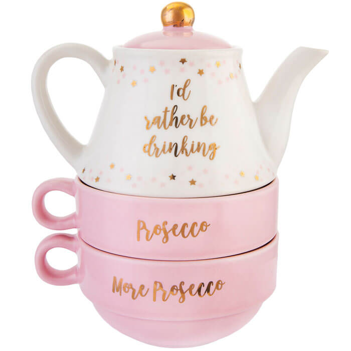 I'd Rather Be Drinking Prosecco Tee-Set