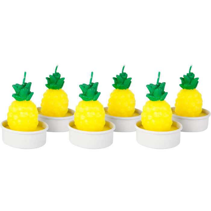 Bougies Chauffe-Plat Ananas