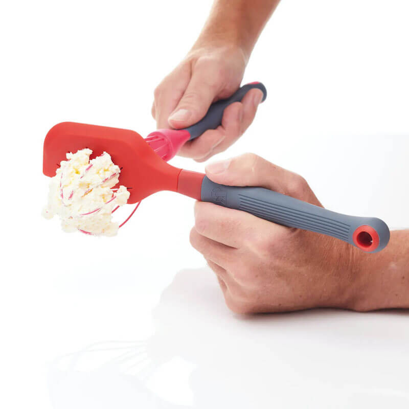 Spatule Racle-Tout en Caoutchouc de Silicone