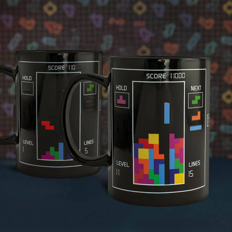 Tetris Heat Changing Mug