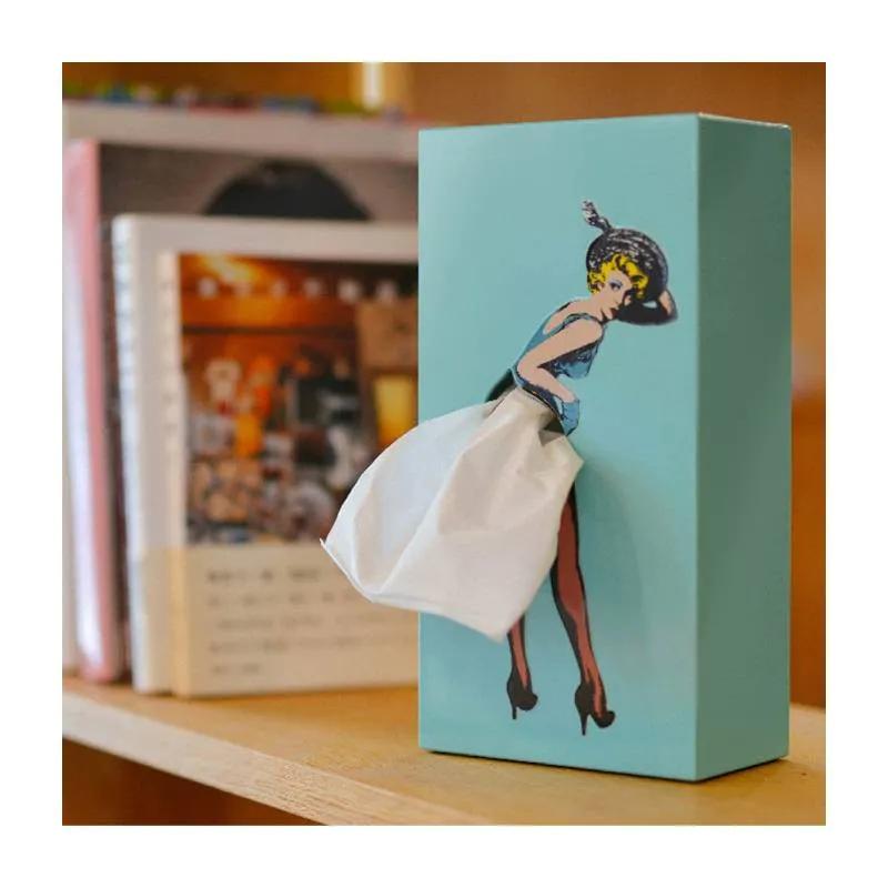 Distributeur de Mouchoirs Tissue-up Girl
