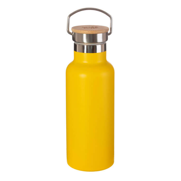 Bouteille d'Eau Jaune Moutarde