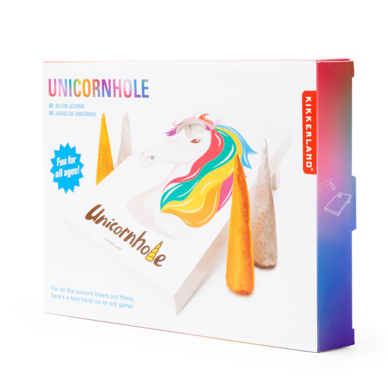 Unicornhole-Wurfspiel