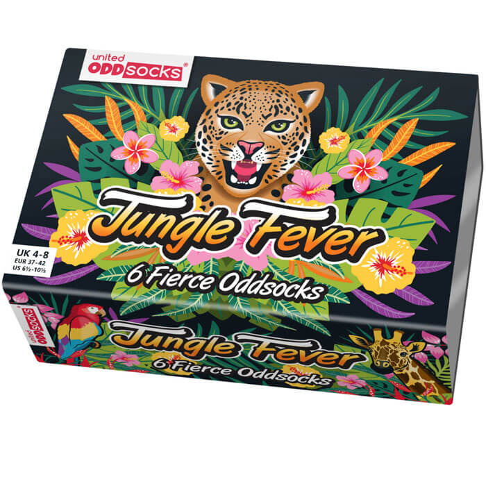 Bote Cadeau Chaussettes Jungle Fever