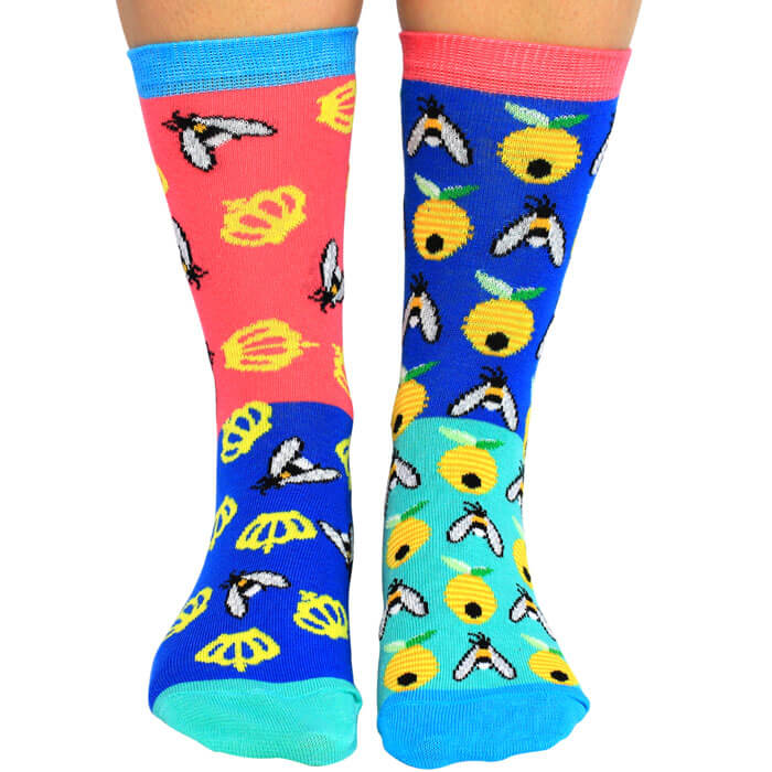 United Oddsocks Bee Yourself Socks Gift Set