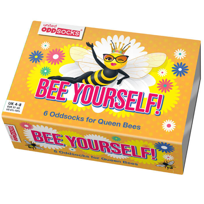 United Oddsocks Bee Yourself Socken-Geschenkset