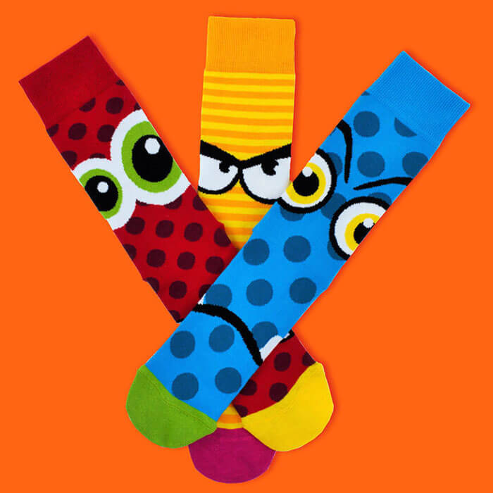 United Oddsocks Stressheads Socken-Geschenkset