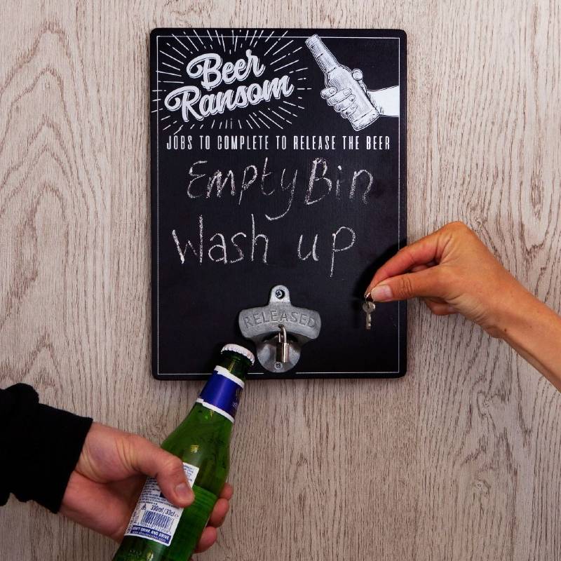 Beer Ransom Memo Board