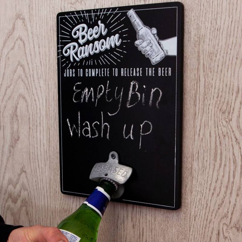 Beer Ransom Memo Board